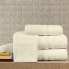 Jogo De Banho Glass Palha Felpa 100% Algodão 5 Peças