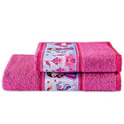 Jogo De Banho Infantil Melody Princess Pink 340g/m² 100% Algo