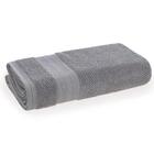 Jogo De Banho Karsten Fio Cardado 5 Peças Empire Cinza Urbano