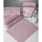 Jogo De Banho Naturalle Fashion Algodão 5 Peças Rose