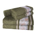 Jogo De Banho Nature Cidreira 410 G/m² 100% Algodão 05 Peças