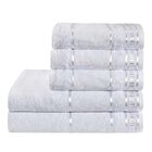 Jogo De Banho Premium 100% Algodão 05 Peças - Branco