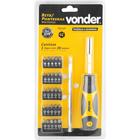 Jogo De Bits Com 28 Peças Encaixe Sextavado 1/4 - Vonder