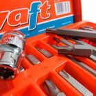 Jogo De Bits Hexalobular Com Adaptador T20at55 Com 15 Peças W