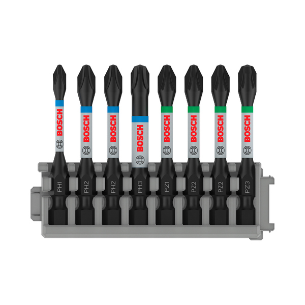 Jogo de Bits Impact Control 50mm 8 Peças Bosch