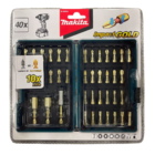 Jogo De Bits/pontas 25mm 40 Peças Impact Gold Makita B-69543