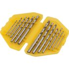 Jogo De Brocas Aço Rápido  1/16 A 1/4" Din338 Com 13 Peças -