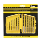 Jogo De Brocas Em Aço Carbono Madeira Com 13 Peças 1.5 A 6.5