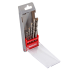 Jogo de Brocas para Concreto 4 a 10mm com 5 Peças Makita