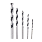 Jogo de Brocas para Madeira 3 a 8mm 5 peças Dexter