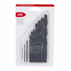 Jogo de Brocas para Metal 10 Peças Mp