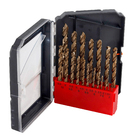 Jogo de Brocas para Metal 1 a 10mm 19 peças Dexter Pro