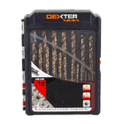 Jogo de Brocas para Metal 1 a 10mm 19 peças Dexter Pro
