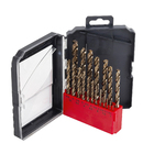 Jogo de Brocas para Metal 1mm a 10mm 19 Peças Dexter Pro