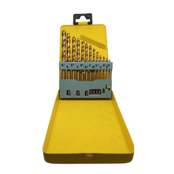 Jogo De Brocas Para Metal Autocentrante Hss - 13 Peças