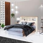 Jogo De Cabeceira Com Mesa Lateral Genoa Off White Nature