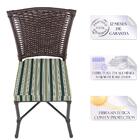 Jogo De Cadeiras Para Cozinha - Kit Com 5 Cadeiras Em Alumini