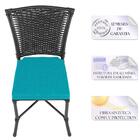 Jogo De Cadeiras Para Cozinha - Kit Com 5 Cadeiras Em Alumini