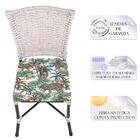 Jogo De Cadeiras Para Cozinha - Kit Com 5 Cadeiras Em Alumini