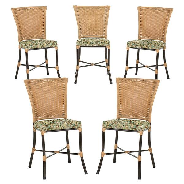 Jogo De Cadeiras Para Cozinha - Kit Com 5 Cadeiras Em Alumini