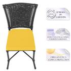 Jogo De Cadeiras Para Cozinha - Kit Com 5 Cadeiras Em Alumini