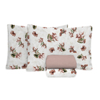 Jogo De Cama 100% Algodão Casal 180 Fios Fiori