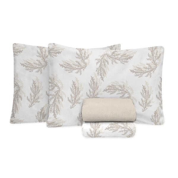 Jogo De Cama 100% Algodão Casal 180 Fios Fiori