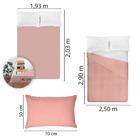 Jogo De Cama 100% Algodão King Size 180 Fios Fiori