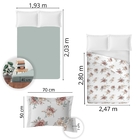 Jogo De Cama 100% Algodão King Size 180 Fios Nova América