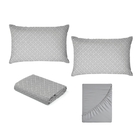 Jogo De Cama 100% Algodão Queen Size 150 Fios Fiori