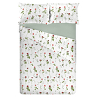 Jogo De Cama 100% Algodão Queen Size 180 Fios Fiori