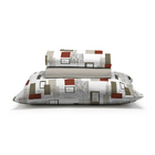 Jogo De Cama 100% Algodão Solteiro 180 Fios Fiori