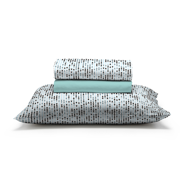 Jogo De Cama 100% Algodão Solteiro 200 Fios Fiori