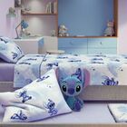 Jogo De Cama 100% Algodao Solteiro Stitch 1,40 X 2,10 M Com 3