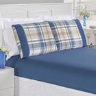 Jogo De Cama 200 Fios Naturale Solteiro 02 Peças Titanio