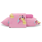 Jogo De Cama 2 Peças Toque De Seda - Infantil Princesas Festa