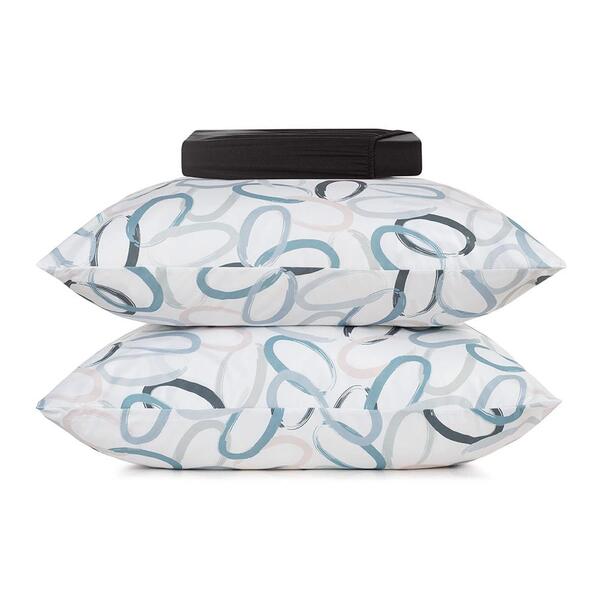 Jogo De Cama 3 Peças Casal Altenburg Toque Acetinado Elos