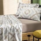 Jogo De Cama 3 Peças Solteiro Altenburg Toque Acetinado Vichy