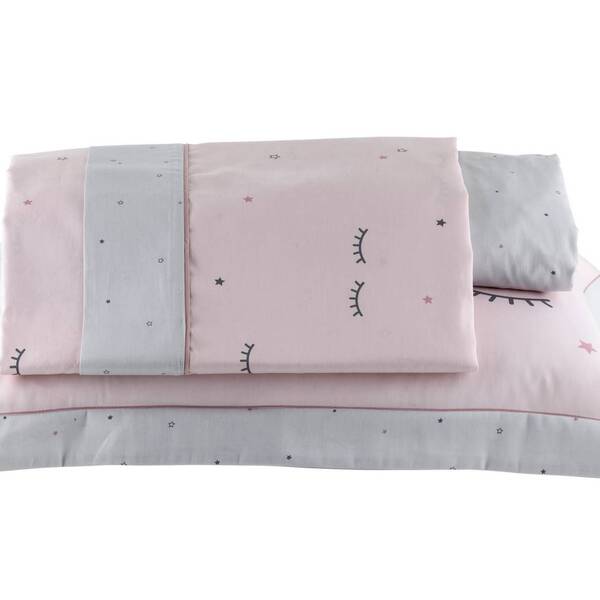 Jogo De Cama 3pc Solteiro Satinee 300 Fios Crystal Kacyumara