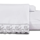 Jogo De Cama 4 Pç Casal Bordado Inglês Toque De Seda Jolitex