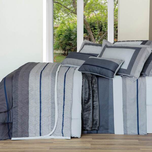 Jogo De Cama 4 Pc Casal Esp. Zuri Satinee Kacyumara