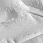 Jogo De Cama 4 Peças Bordados Em Cetim 300 Fios - Clair - Que