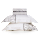 Jogo De Cama 4 Peças Casal Allen 270 Fios Estampado