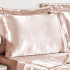 Jogo De Cama 4 Peças Casal Queen Nude Cetim