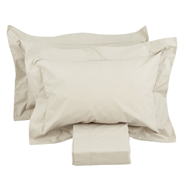 Jogo De Cama 4 Peças Previlege Casal Khaki