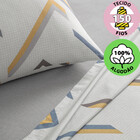 Jogo De Cama 4 Peças Queen Com Elástico 150 Fios 100 Algodão