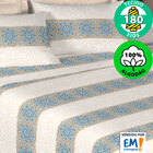 Jogo De Cama 4 Peças Queen Lençol Percal 180 Fios 100 Algodão