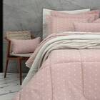 Jogo De Cama 4pc Casal Vida Bela Vintage Love Rose Kacyumara