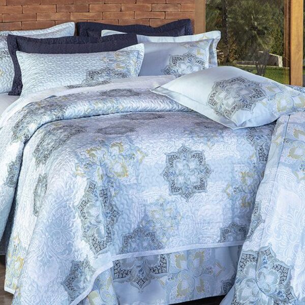 Jogo De Cama 4pc King Satinée Arizon Kacyumara