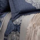 Jogo De Cama 4pc King Satinée Vizan Blue Kacyumara